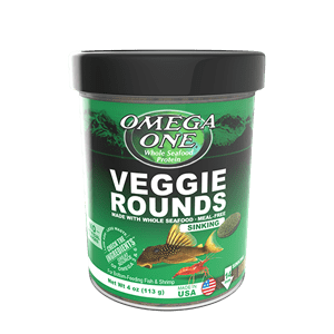 Coachella Valley Aquatics Omega Omega One Veggie Round (4oz)