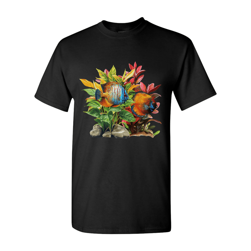 Print Melon Inc. T-Shirts 2XL / Black Planted Discus T-Shirt