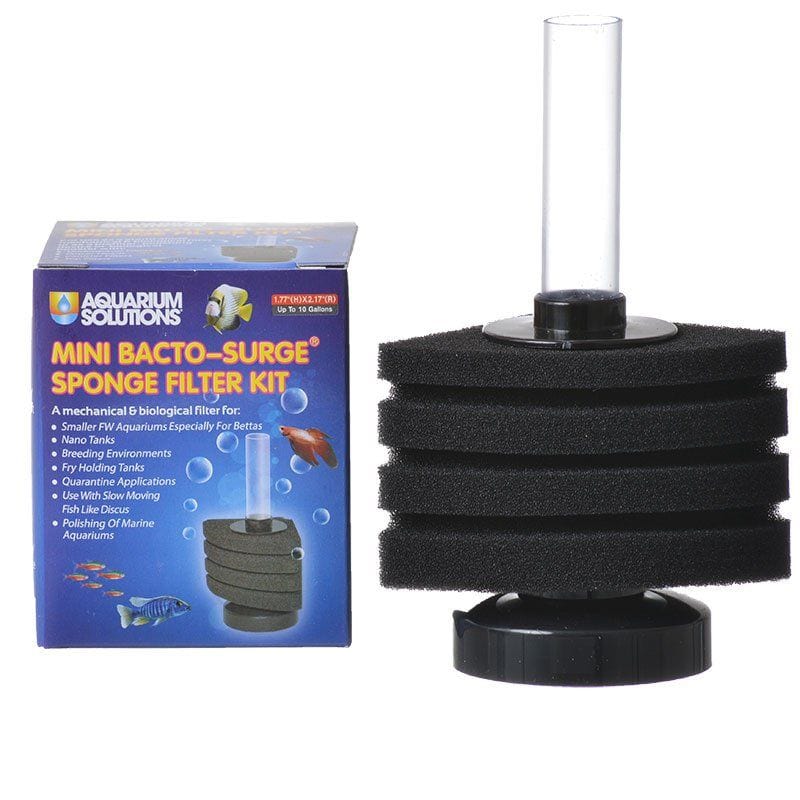 Coachella Valley Aquatics Hikari Mini Bacto-Surge Sponge Filter Kit (10Gal)