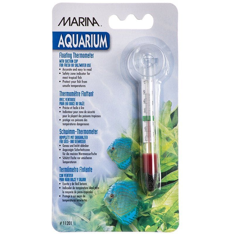 Coachella Valley Aquatics Marina Floating Thermometer with Suction Cup